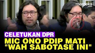 Celetukan Usil saat Mic Ono PDIP Mati: Gubernur Jabar Enggak Bisa, Sabotase Ini