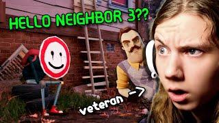 Hello Neighbor VETERAN reacts to Hello Neighbor 3 +  Cartoon Season 2 FINALE