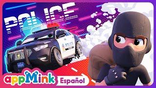 ¡NUEVO! ¡Canción de la Policía!  ¡Héroe en Acción!  #appminkespañol #nurseryrhymes