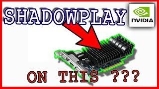 How to get  Shadowplay Working on Any PC  (WIN 10) [EASY FIX]