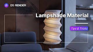 How to Render an Animation for a Translucent Lampshade Material | Render Tips & Tricks