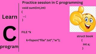 C Programming practice on Functions, Pointers, Structures, and File Handling (ep-7)