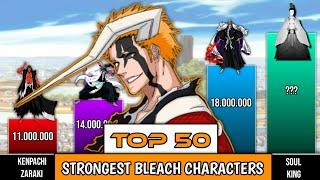Top 50 STRONGEST BLEACH CHARACTERS Ranked Power Levels - Bleach Power Levels - Scaling Verse