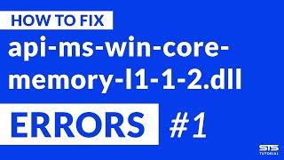 api-ms-win-core-memory-l1-1-2.dll Missing Error | Windows | 2020 | Fix #1