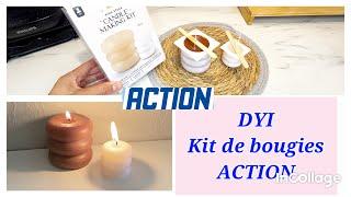 DYI KIT DE ACTION FABRIQUER UNE BOUGIE FAIT MAISON 