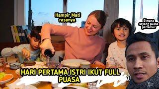 PULANG KERJA DI MASAKIN ISTRI UNTUK BUKA PUASA!! HARI PERTAMA PUASA DI JERMAN!