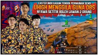 Nyawa Uhigh Setitik Boleh Lawan 2 Orang!! Caster Indo Di Buat Kagum Tengok Permainan Pasukan Sem9