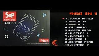 Sup Game Box 400 in1 (Retro Handheld) Game List LPOS