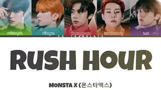 MONSTA X-Rush Hour перевод на русский[COLOR CODED LYRICS]