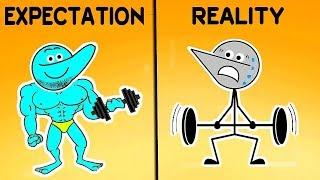 Indian Gym : Expectations Vs Reality | Angry Prash