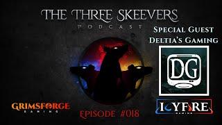 ESO (The Three Skeevers Podcast) Ep. 018 - Special Guest Deltia's Gaming! (Elder Scrolls Online)