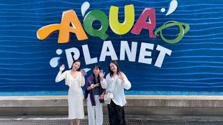 MARIE TWINS AND FAMILY GOES TO AQUAPLANET!