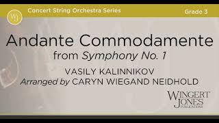 Andante Commodamente - Arranged by Caryn Wiegand Neidhold