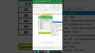 How to Convert Meters to Feet in Excel | Easy Formula Tutorial #QuickTutorial #DataTips #excel