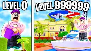 Can We Build A LEVEL 999,999,999 ROBLOX TROPICAL RESORT?!