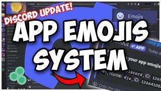 [DISCORD UPDATE] - How to use APP EMOJIS in Your Discord Bot!
