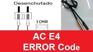 Air Conditioner AC E4 ERROR Code: What Does It Mean and How to Fix It