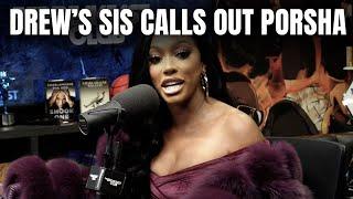 Drew Sidora’s Sister Calls Out Porsha Williams After Breakfast Club Interview