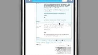 iPhone / iPod touch Numenta forums RSS feed