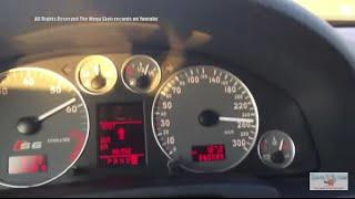 Audi S6 4B C5 test Autobahn - No speed limit Germany - Ein Ganz normaler Sonntagmorgen