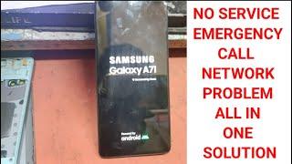 Samsung no service problem emergency call network issue