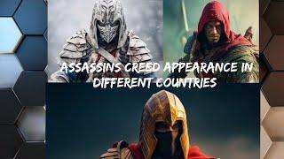 Assassins creed appearance in different countries #games #asassinscreed #gamecartel