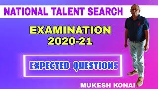 NATIONAL TALENT SEARCH EXAMINATION:2020-21