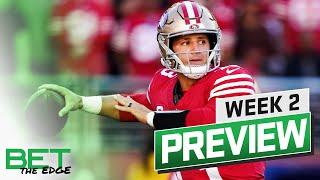 NFL Week 2 odds: 49ers-Vikings, Saints-Cowboys, Bills-Dolphins | Bet the Edge (9/11/24) | NBC Sports