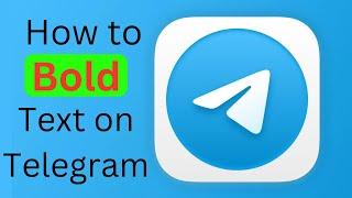 How to Type Bold Text on Telegram - how to bold text on telegram 2025|| telegram tricks