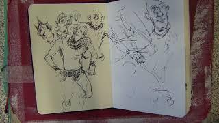 Simon Bartram's Sketchbooks