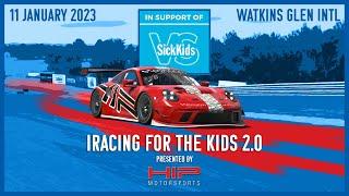 iRacing for the Kids 2.0 – Supporting SickKids Foundation Presented by HIP Motorsports