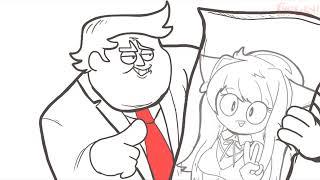 Trump and Biden Argue Over The Best Anime Waifu