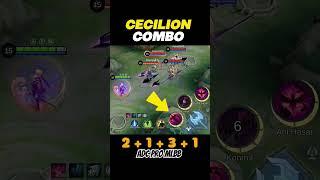 ️ Cecilion Combo Tutorial from Aprome