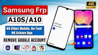 Without Pc2024 | Samsung Galaxy A10/A10S FRP Bypass Without Computer Samsung Remove Google Account