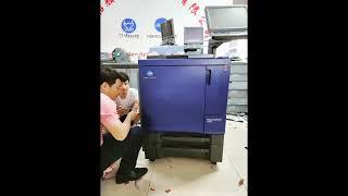 Konica Minolta C4065 install video for customer