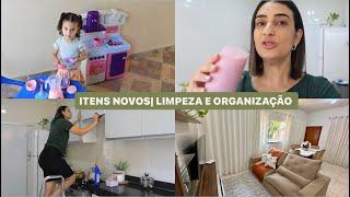 Itens novos para decorar| Ficou lindo| faxinei a sala| vitamina de morango e mais | LAÍS VELOSO