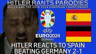 Hitler reacts to Spain beating Germany 2-1