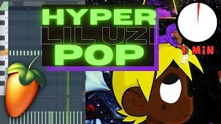 HOW TO MAKE HYPERPOP BEATS FOR LIL UZI VERT (IN 1 MINUTE)