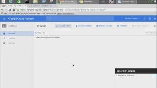 how to upload files to google cloud storage