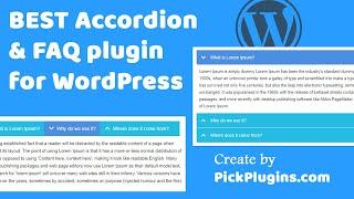 FAQ plugin WordPress - click header to scroll top