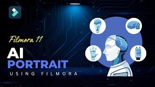 AI Portrait Effect in Filmora 11  @FilmoraWondershare