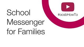 School Messenger OCSB