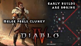 Diablo 4 early gameplay is boring and why melee feels bad