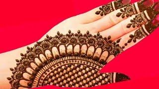 Wedding Special Simple Dulhan Mehndi Design||Full Back Hand Mehdi Design||Easy Bridal Mehndi Designs