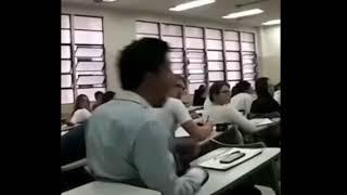 Sneezing loud in class