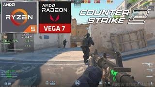 Counter-Strike 2 - Ryzen 5 5600G + VEGA 7