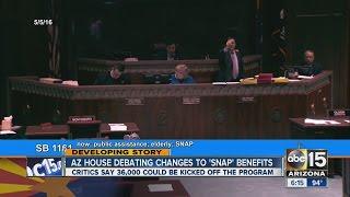 AZ house debating changes to ‘SNAP” benefits