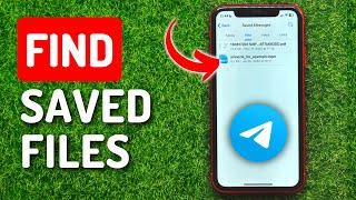 How To Find Saved Files on Telegram