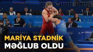 Güləşçimiz Mariya Stadnik 1/4 finalda MƏĞLUB OLDU