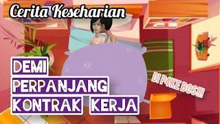 STAYCATION DEMI PERPANJANG KONTRAK | Animasi Kartun Lucu #27 #wikwikkomedi